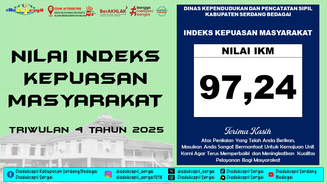 Pelayanan Triwulan 4 2025